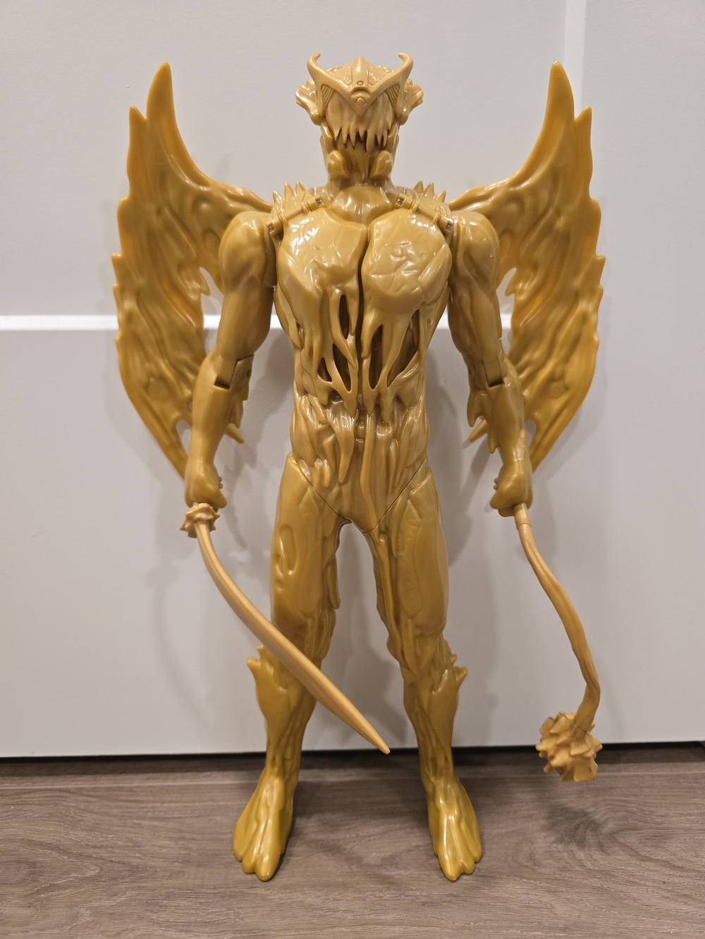 Power Rangers Movie Goldar 18" Action Figure Toy Bandai 2017 Sword Mace Wings